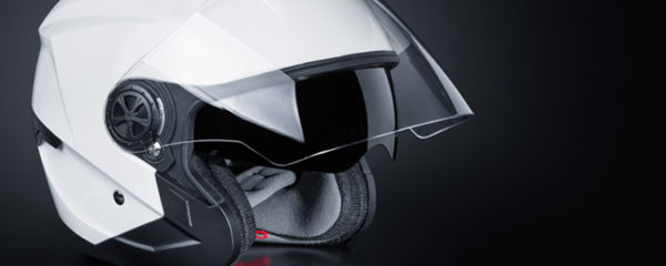 Casque moto jet